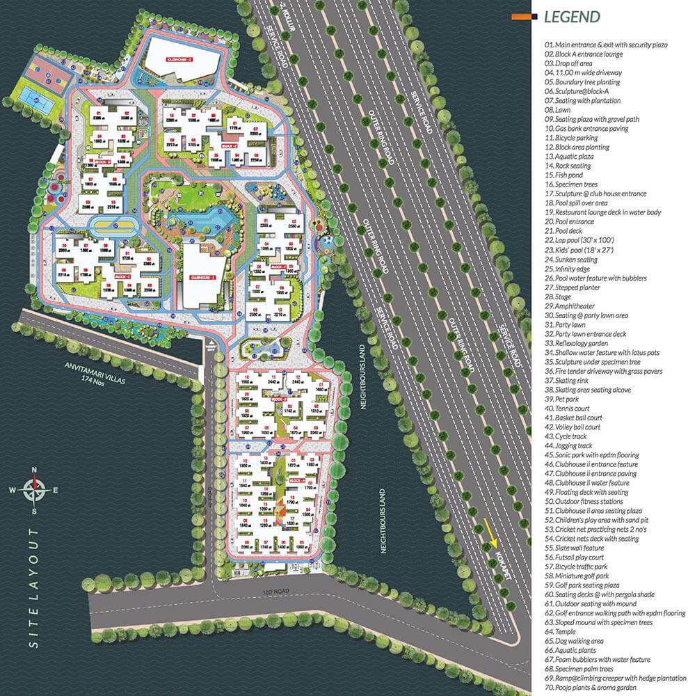 Master Plan - Anvita Ivana Phase 2 Kollur Master Plan - Anvita Ivana Phase 2 Kollur