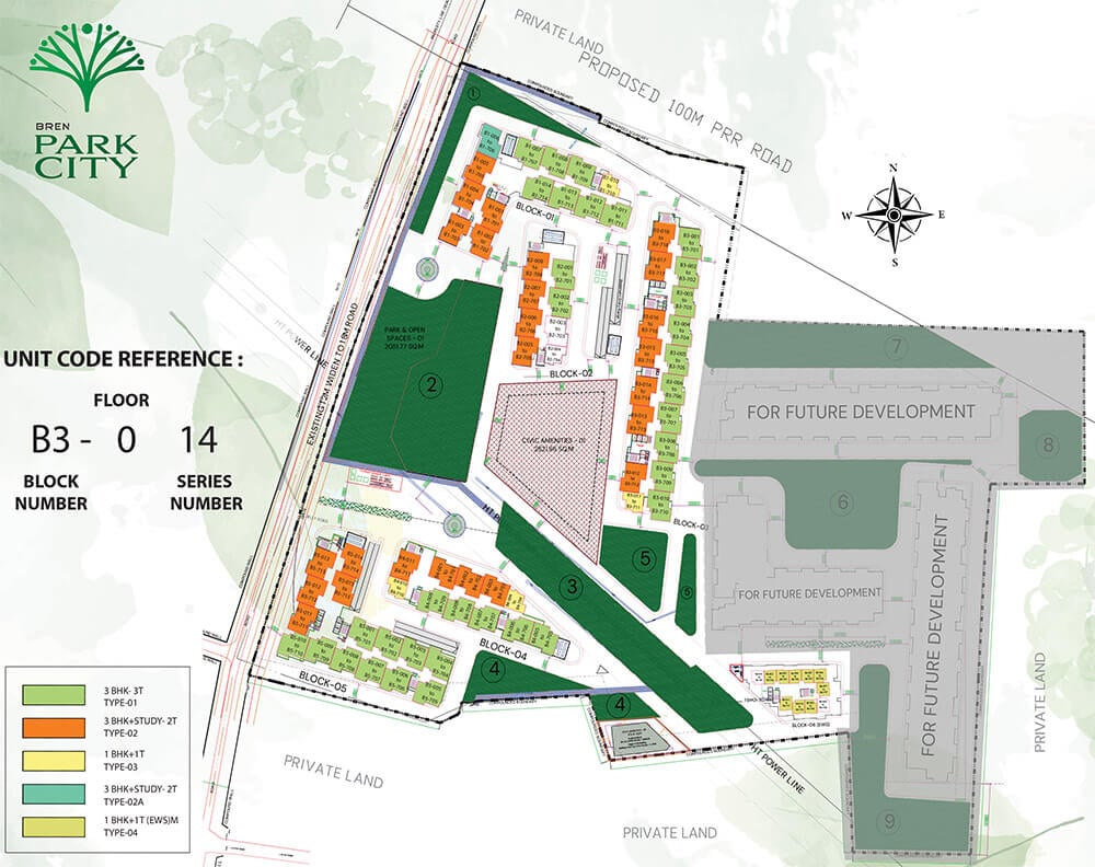 Master Plan - Bren Park City Hulimangala