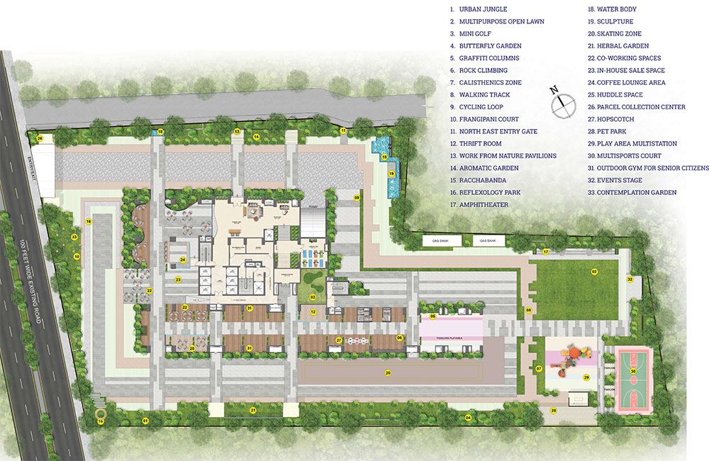 Master Plan - NSL Nakshatra Hyderabad