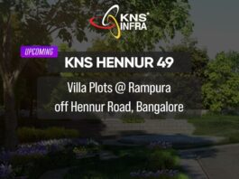 Upcoming KNS Hennur 49 Plots Hennur Road Placeholder