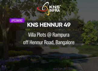 KNS Hennur 49 Plots at Rampura, off Hennur Road, Bangalore Details | Reviews | Price | Floor Plan | Photos | Master Plan | Brochure | Amenities | Location Upcoming KNS Hennur 49 Plots Hennur Road Placeholder