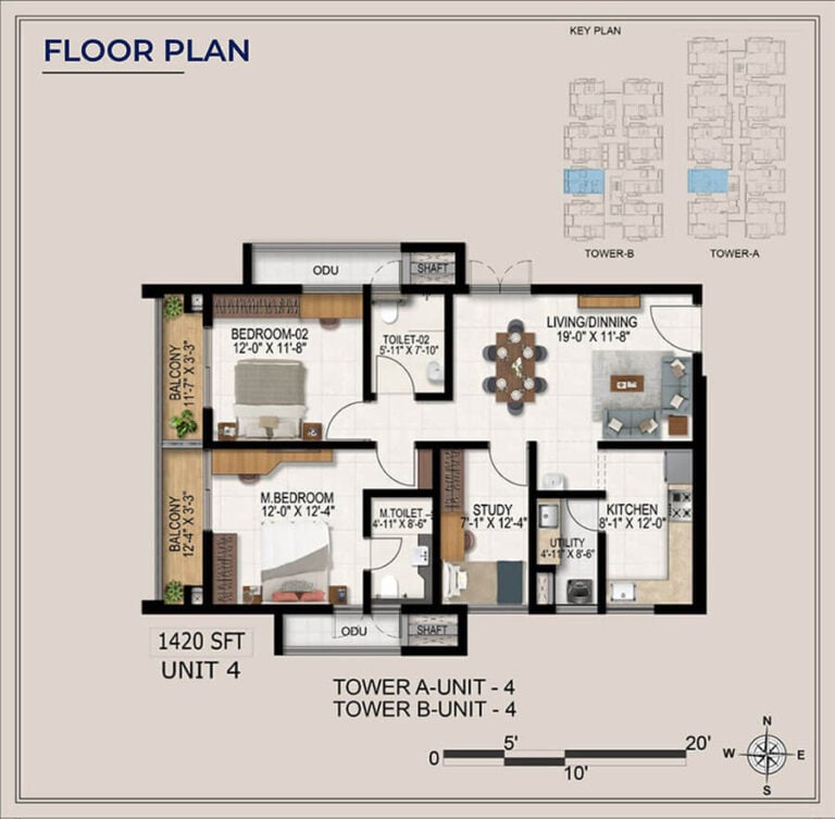 2.5BHK 1420 - Vajra West City Hyderabad