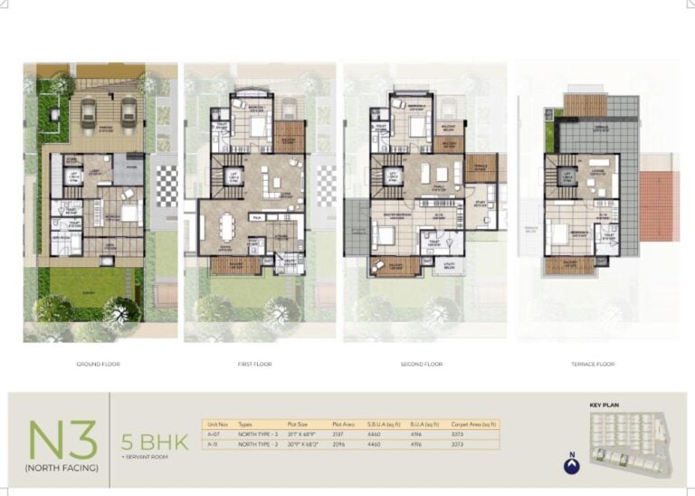 5BHK-Maids 4196 - NCC Urban Retreat Villas