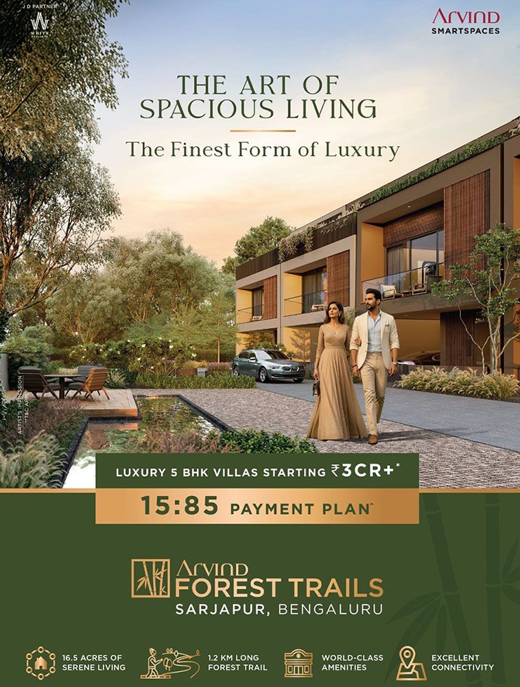 Arvind Forest Trails NOV 25 Homz N Space Banner