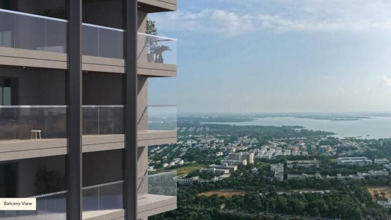 Balcony-View - SSI Fortune Grande Hyderabad