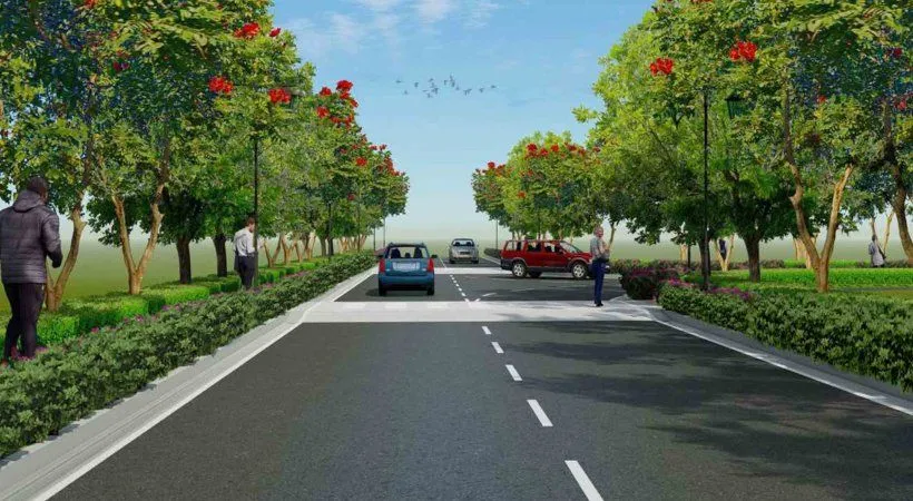 Prestige Autumn Leaves Plots off IVC Road View 3