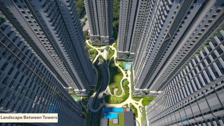 Landscape-Between-Towers - SSI Fortune Grande Hyderabad