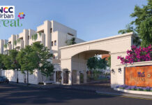 NCC Urban Retreat Villas in Hennur Road, Bangalore Details | Reviews | Price | Floor Plan | Photos | Master Plan | Brochure | Amenities | Location Main Elevation - NCC Urban Retreat Villas