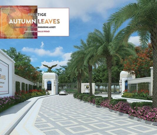 Main Entrance - Prestige Autumn Leaves Plots