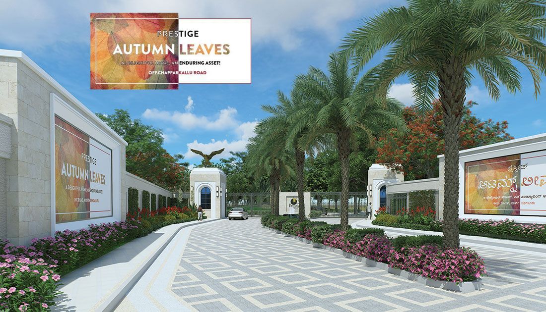 Main Entrance - Prestige Autumn Leaves Plots