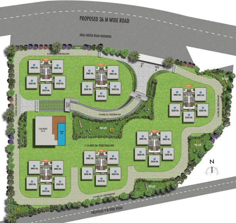 Master Plan - SSI Fortune Grande Hyderabad Master Plan - SSI Fortune Grande Hyderabad