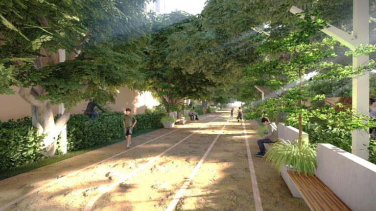 Walking-Path - Vajra West City Hyderabad