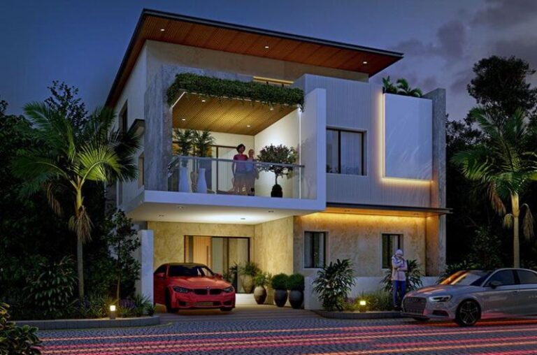 Elevation-E - Abinandana Vrinda Villas