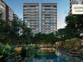 Main Elevation - Godrej Woods Thanisandra