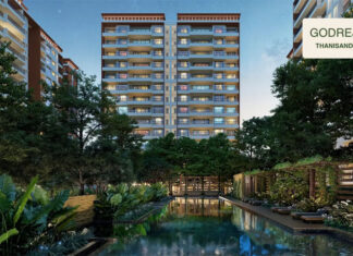 Main Elevation - Godrej Woods Thanisandra