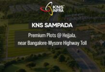 Main Elevation KNS Sampada Plots Hejjala Mysore Road