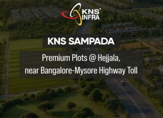 Main Elevation KNS Sampada Plots Hejjala Mysore Road