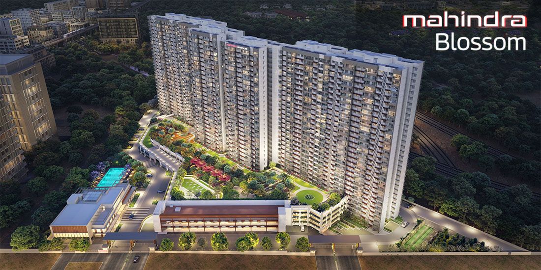 Main Elevation - Mahindra Blossom Whitefield