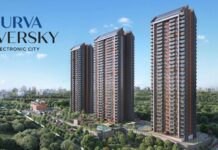 Main Elevation - Purva SilverSky