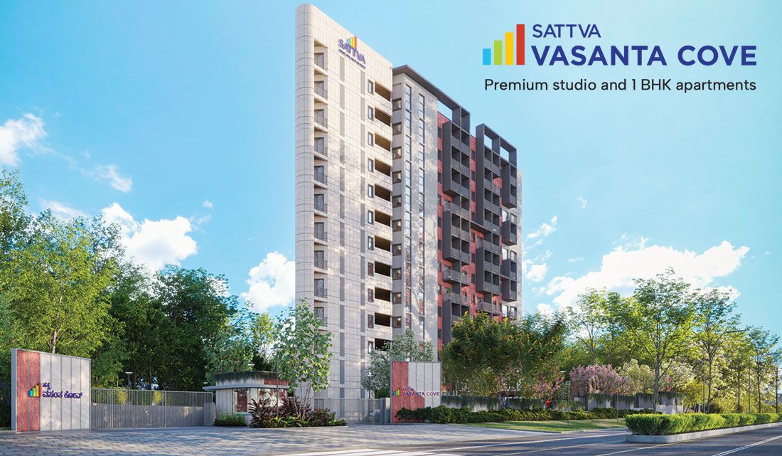 Main Elevation - Sattva Vasanta Cove Main Elevation - Sattva Vasanta Cove