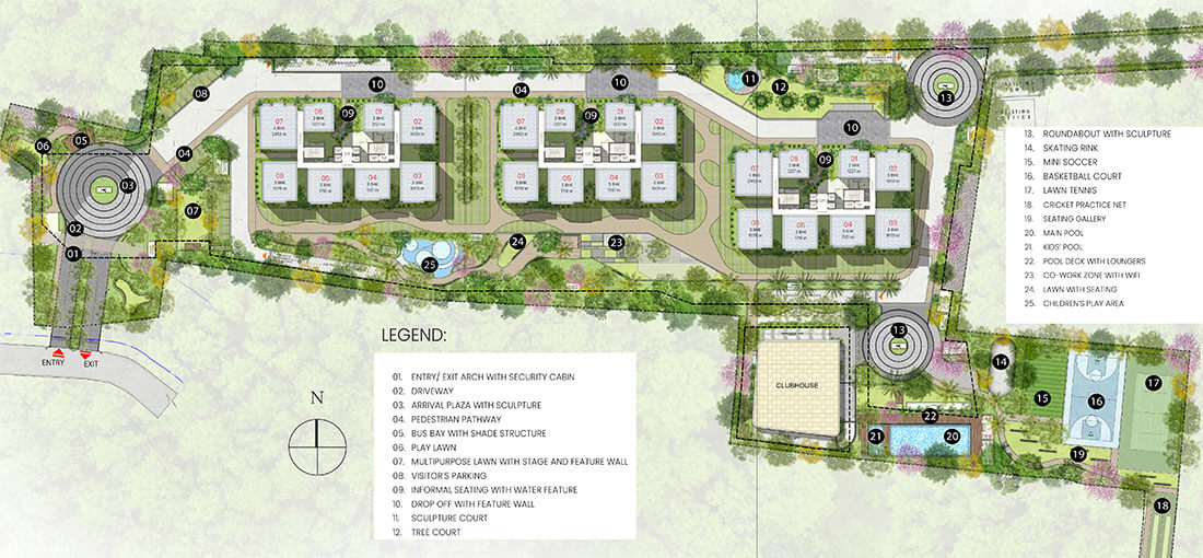 Master Plan - DSR Evoq Whitefield Master Plan - DSR Evoq Whitefield