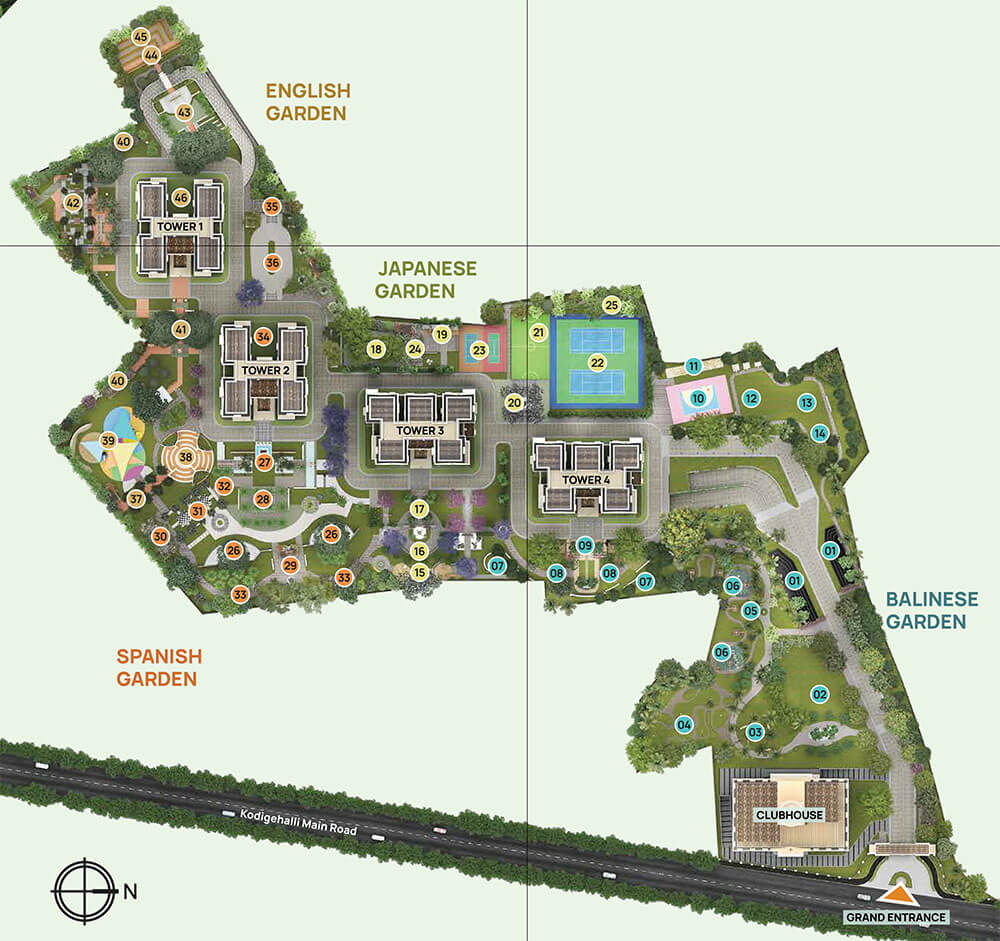 Master Plan - Trendsquares World Of Gardens Master Plan - Trendsquares World Of Gardens