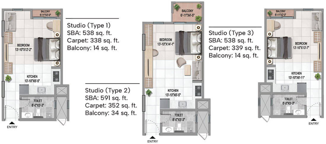 Sattva Vasanta Cove Apartments View 2