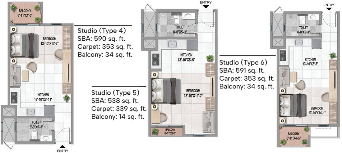 Sattva Vasanta Cove Apartments View 3