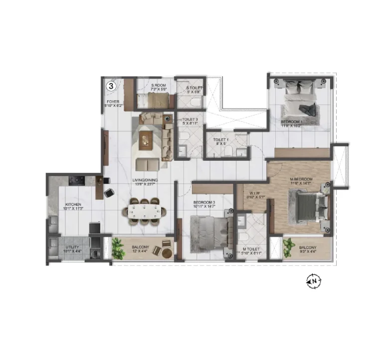 4BHK Regal - Sumadhura Solace (Codename E119) Whitefield
