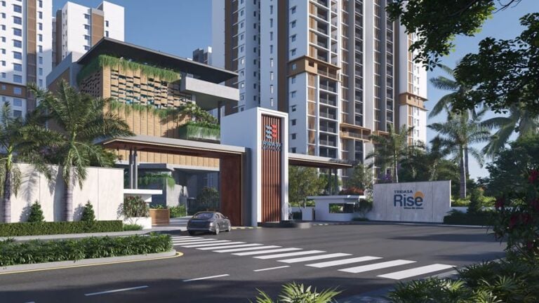 Tridasa Rise Apartments Entrance