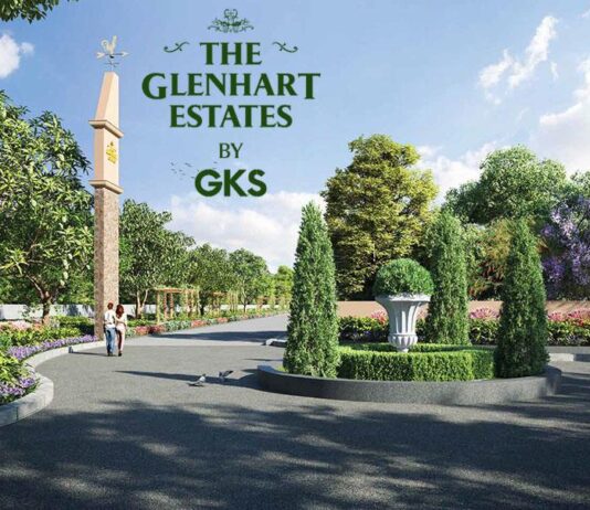 Main Entrance - The Glenhart Estates Plots