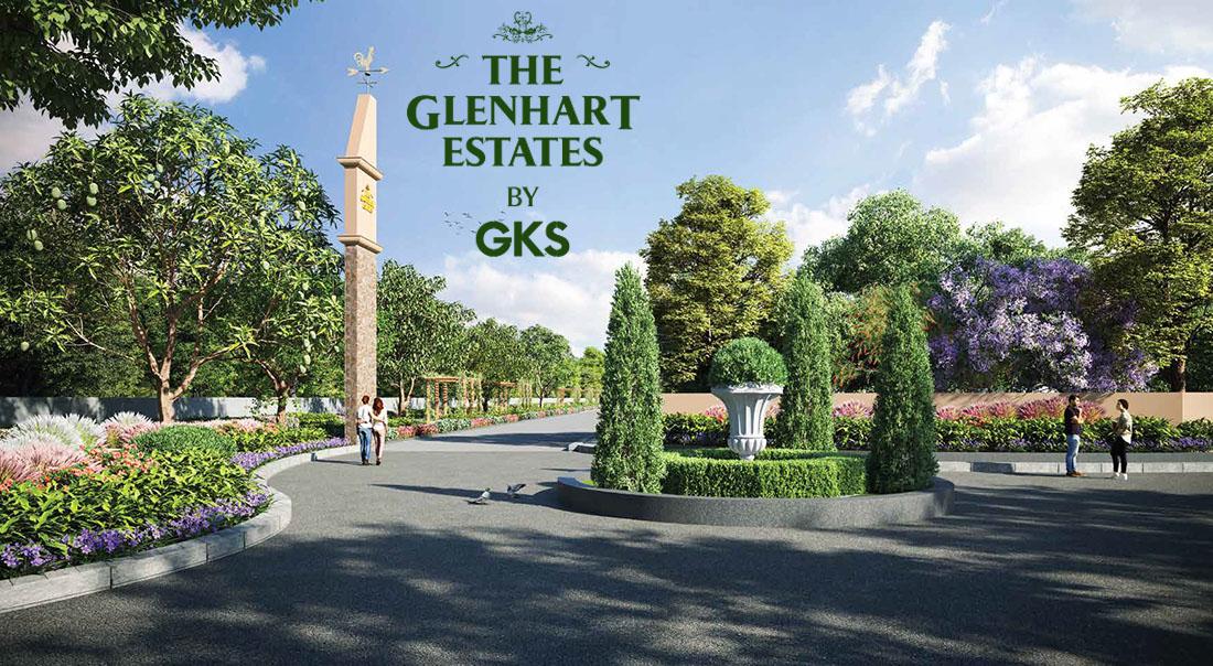 Main Entrance - The Glenhart Estates Plots