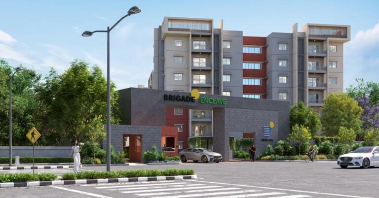 Main Entrance - Brigade Enclave Moti Nagar