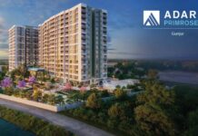 Main Elevation - Adarsh Primrose Gunjur