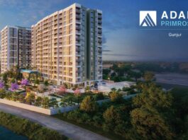 Main Elevation - Adarsh Primrose Gunjur