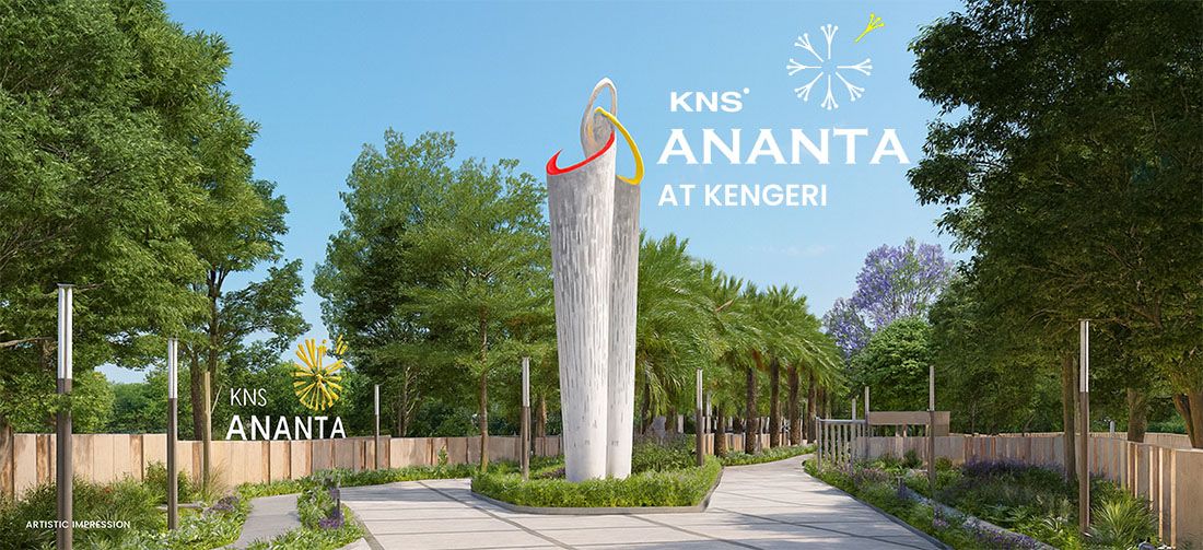 Main Elevation - KNS Ananta Plots