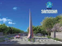 Main Elevation - KNS Samooha Plots