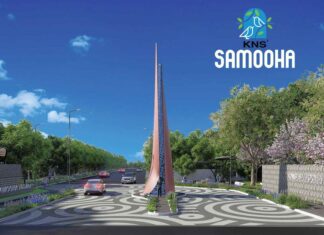 Main Elevation - KNS Samooha Plots