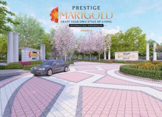 Main Elevation - Prestige Marigold Phase 2 Plots