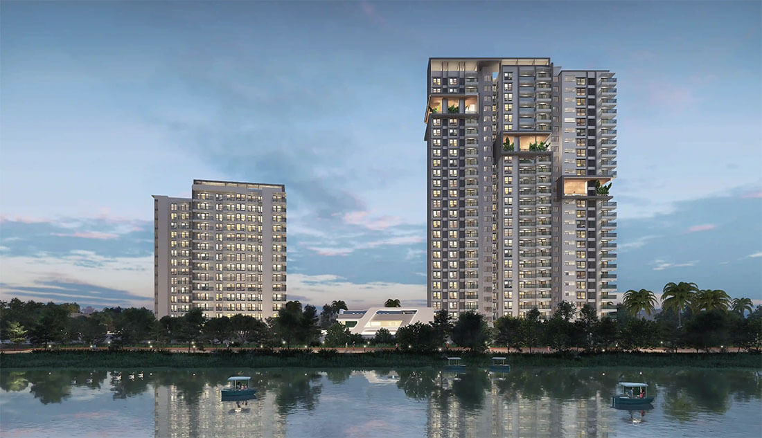 Main Elevation - SNN Raj Bay Vista