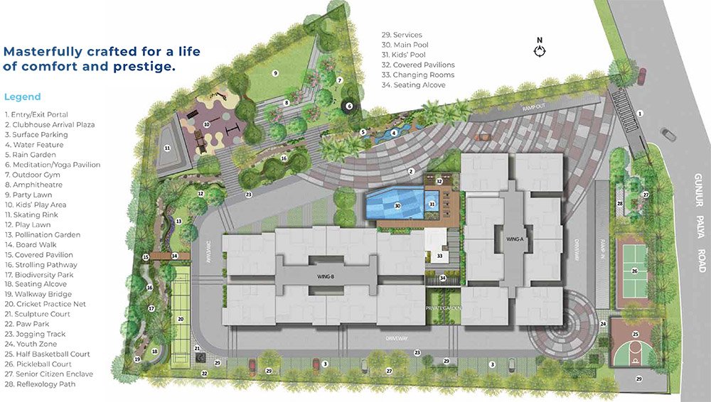 Master Plan - Adarsh Primrose Gunjur Master Plan - Adarsh Primrose Gunjur