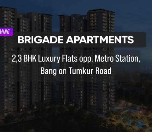 Upcoming Brigade Tumkur Road Apartments PH Homz N Space