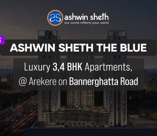 Ashwin Sheth Codename Blue in Bannerghatta Road, Bangalore Details | Reviews | Price | Floor Plan | Photos | Master Plan | Brochure | Amenities | Location Ashwin Sheth Codename Blue BG Road PH HomzNSpace