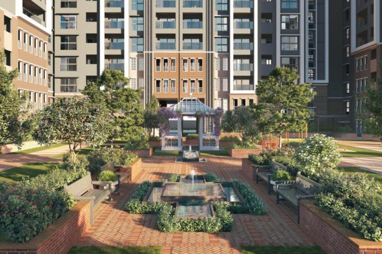 Courtyard - Godrej Aveline Yelahanka