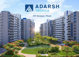 Main Elevation - Adarsh Tropica Sarjapur
