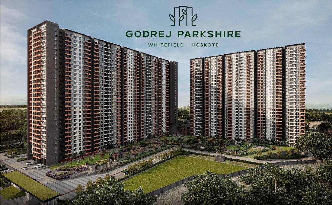 Main Elevation - Godrej Parkshire Hoskote Homz N Space
