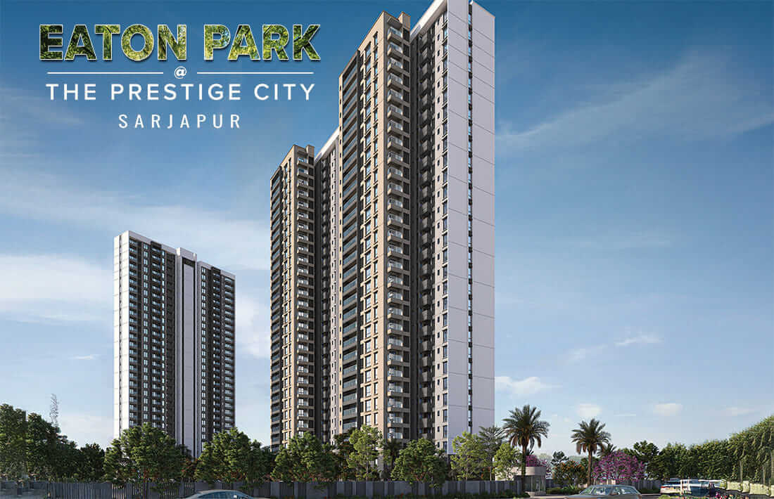 main elevation prestige eaton park at prestige city