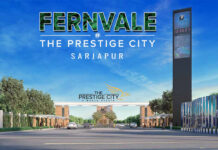 Fernvale at Prestige City in Sarjapur, Bangalore Details | Reviews | Price | Floor Plan | Photos | Master Plan | Brochure | Amenities | Location Main Elevation - Prestige Fernvale At Prestige City Sarjapur