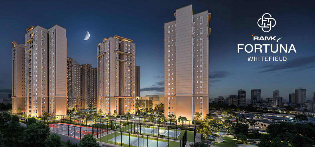Main Elevation - Ramky Fortuna Whitefield main elevation ramky fortuna whitefield