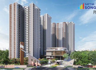 Sattva Songbird Phase 2 in Budigere Main Road, Bangalore Details | Reviews | Price | Floor Plan | Photos | Master Plan | Brochure | Amenities | Location main elevation sattva songbird phase 2